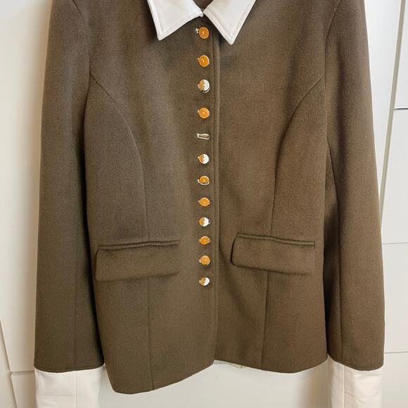 Wool blend jacket - Picture 1 of 6
